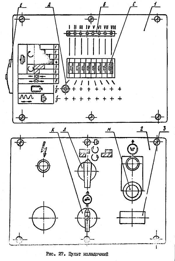 Пульт керування токарно-револьверним верстатом 1Е140, 1Е125 1Е140, 1Е125 Пульт керування токарно- , 1Е125